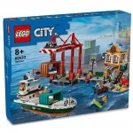 Lego City Seaside Harbor With Cargo Ship